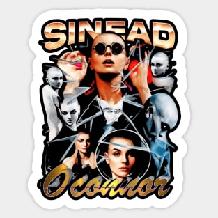 funny vintage sinead oconnor Sticker